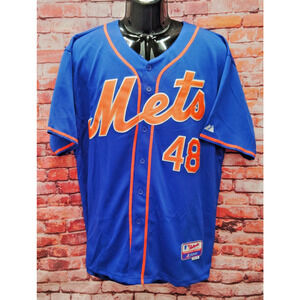 Majestic New York Mets Jacob DeGrom Authentic MLB Baseball Jersey Size 44 2015